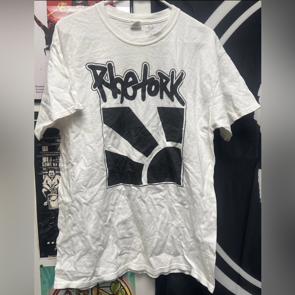 RHETORIC - Rising Sun Large Shirt Hardcore Punk CTHC WMHC